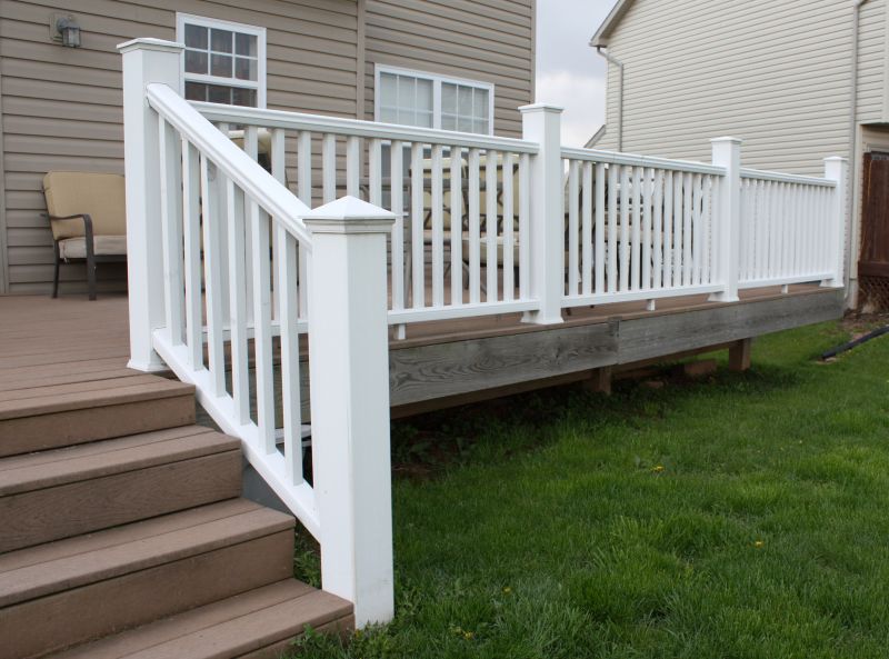 Porch Railing Installation
