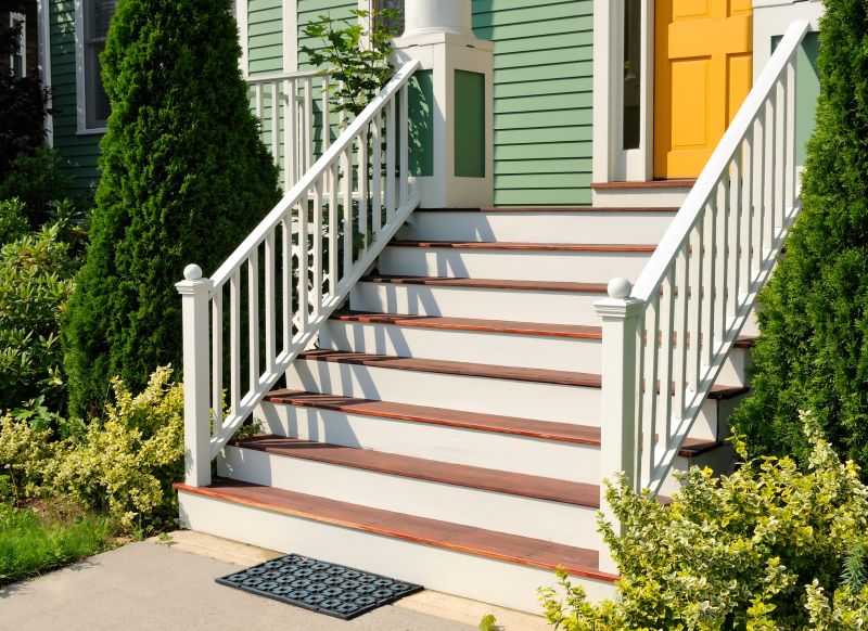 Porch Railing Installation in Spring